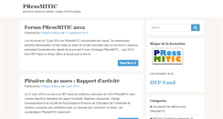 Desktop Screenshot of pressmitic.ch